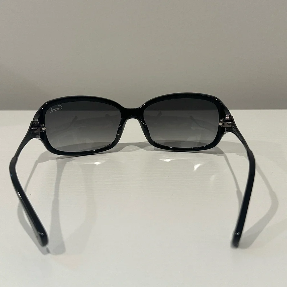 Coach Harriet (S8006h Black Sunglasses with Original Case - Picture 3 of 6